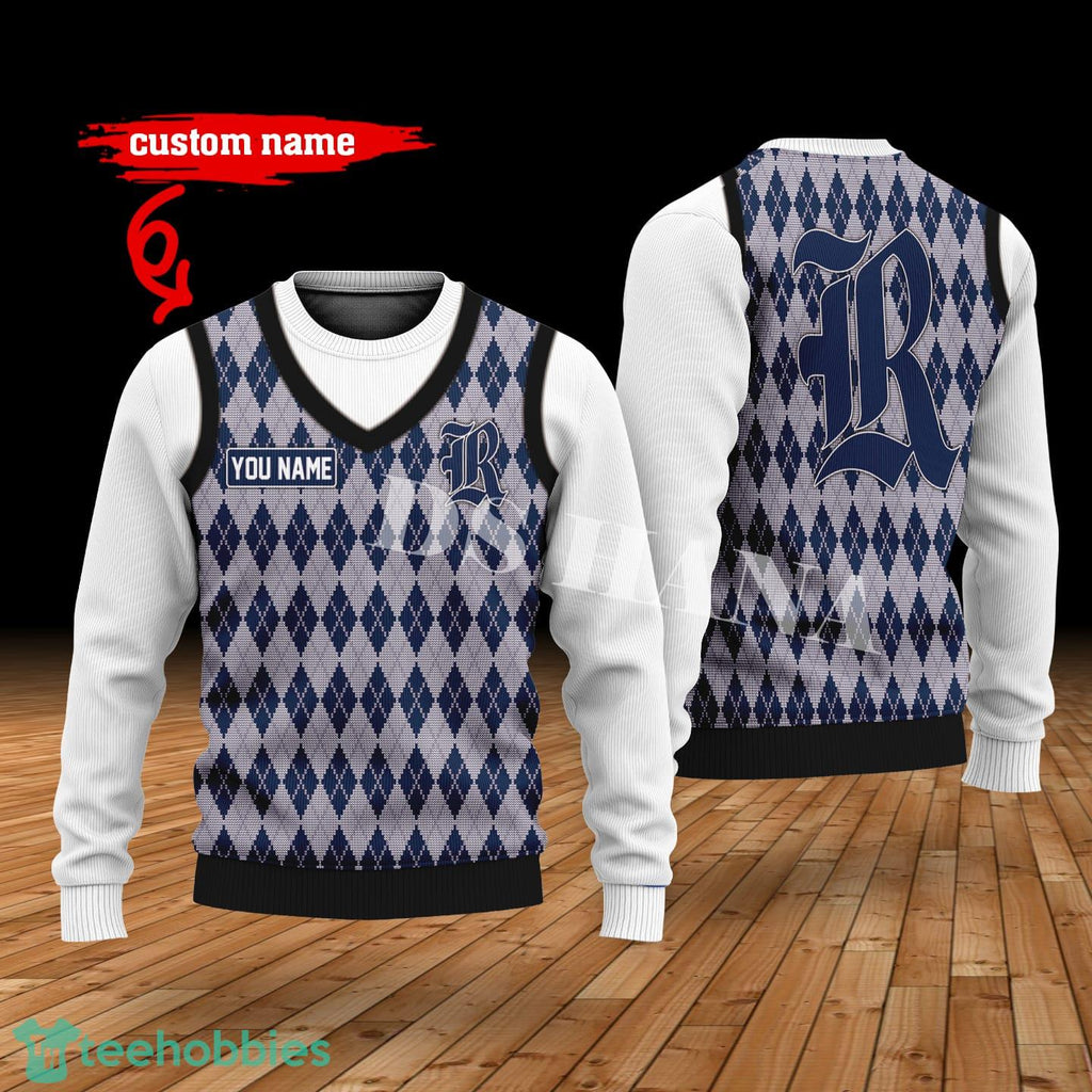 Rice Owls Custom Name New Style Sweater Ghile Style 3D Print Christmas Sweater