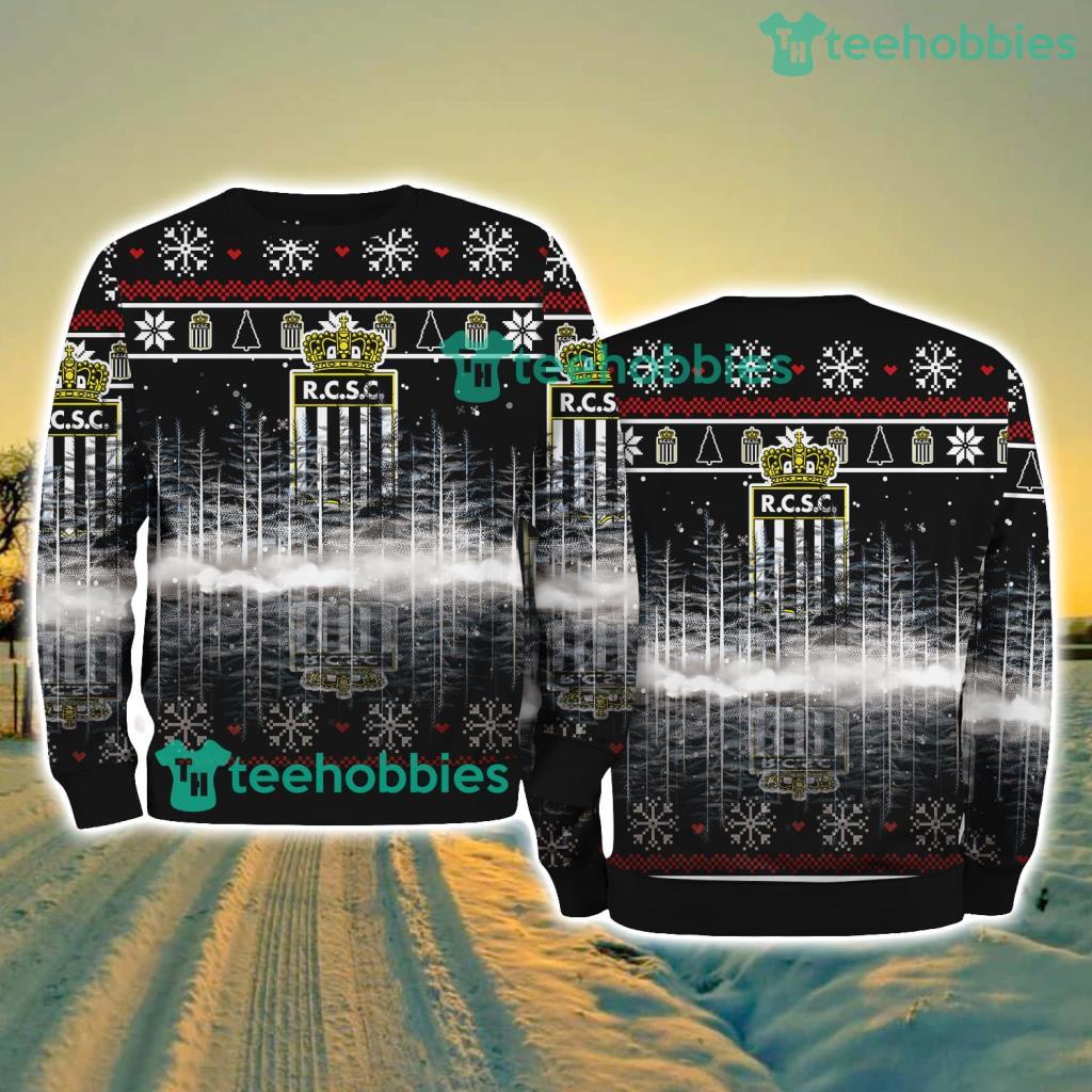 Royal Charleroi SC Pine Christmas Ugly Sweater New Style Best Gift For Fans