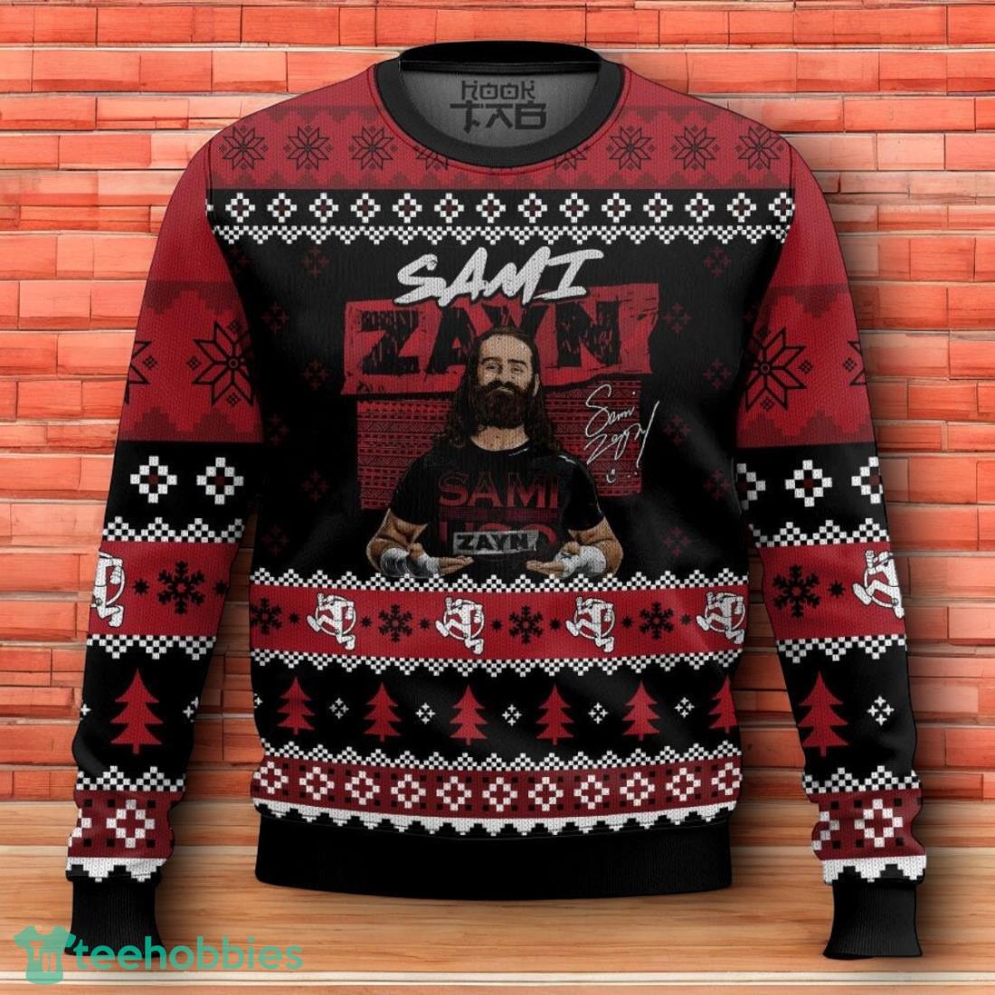 Sami Zayn Ugly Christmas Sweater 3D Design For Men Women