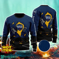 Samuel Adams Scary Night Halloween Hand Pull Out Halloween 3D Sweater For Men and Women