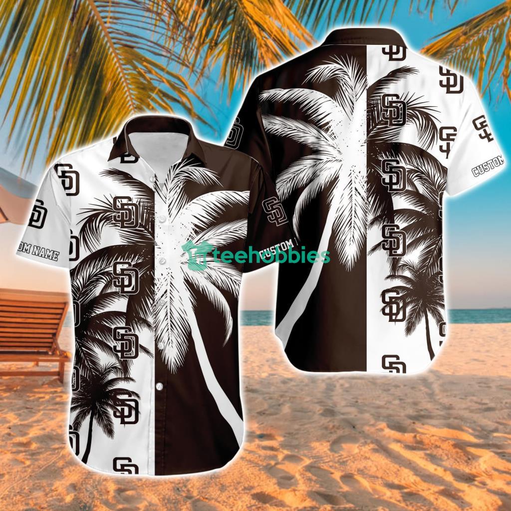 San Diego Padres Mlb Aloha Tropical Hawaiian Shirt For Fans Custom Name