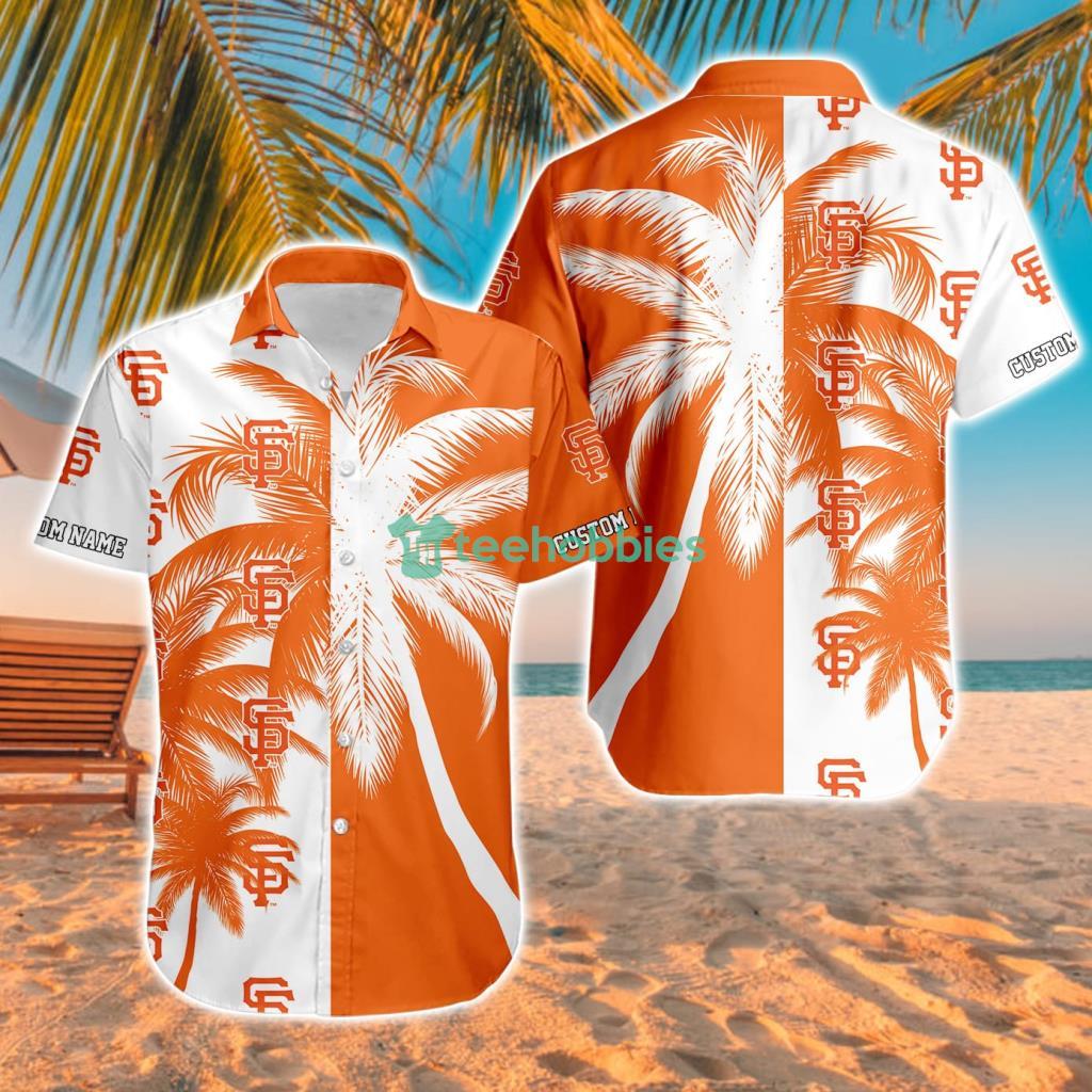 San Francisco Giants Mlb Aloha Tropical Hawaiian Shirt For Men And Women Custom Name