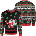 Santa Claus Christmas Ugly Christmas Sweater For Men And Women