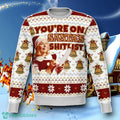 Santa Sht List Dank Ugly Christmas 3D Sweater Special Gift