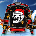 Santa Troll Meme Ugly Christmas 3D Sweater Special Gift