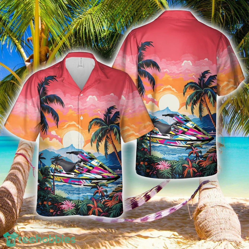 Sea Doo XP Bombardier Jet Ski Graphic Kit – 1994-1996 Flashback Hawaiian Shirt