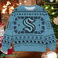 Seattle Kraken NHL Ugly Christmas Sweater Team Holiday Christmas Gift
