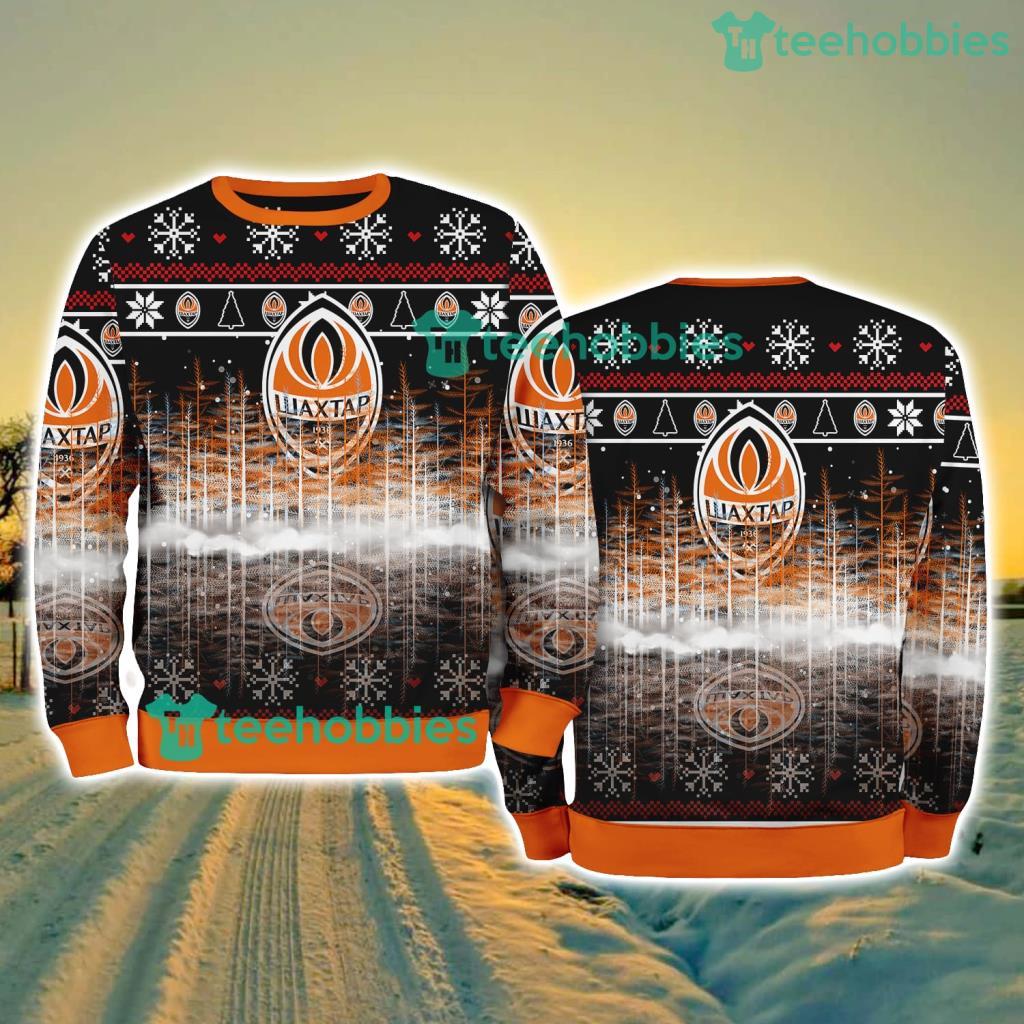 Shakhtar Donetsk FC Pine Christmas Ugly Sweater New Style Best Gift For Fans