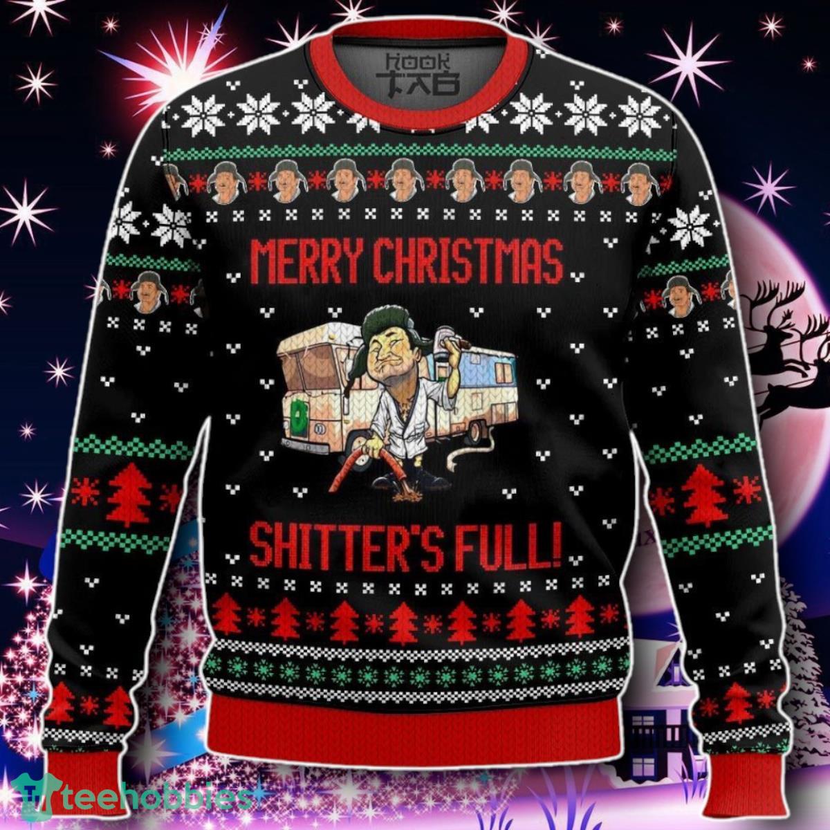 Shitters Full National Lampoon’s Vacation Ugly Sweater Gift For Men And Women