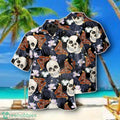 Skull And Moths Tropical Style Hawaiian Shirt Style Gift