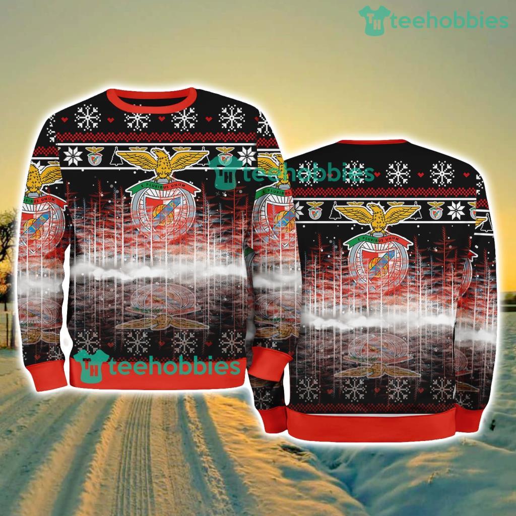 SL Benfica Pine Christmas Ugly Sweater New Style Best Gift For Fans