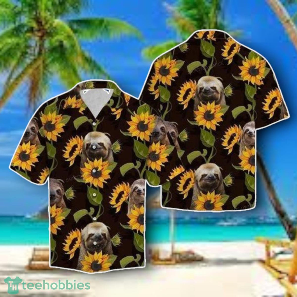 Sloth Hawaiian Shirt Style Gift