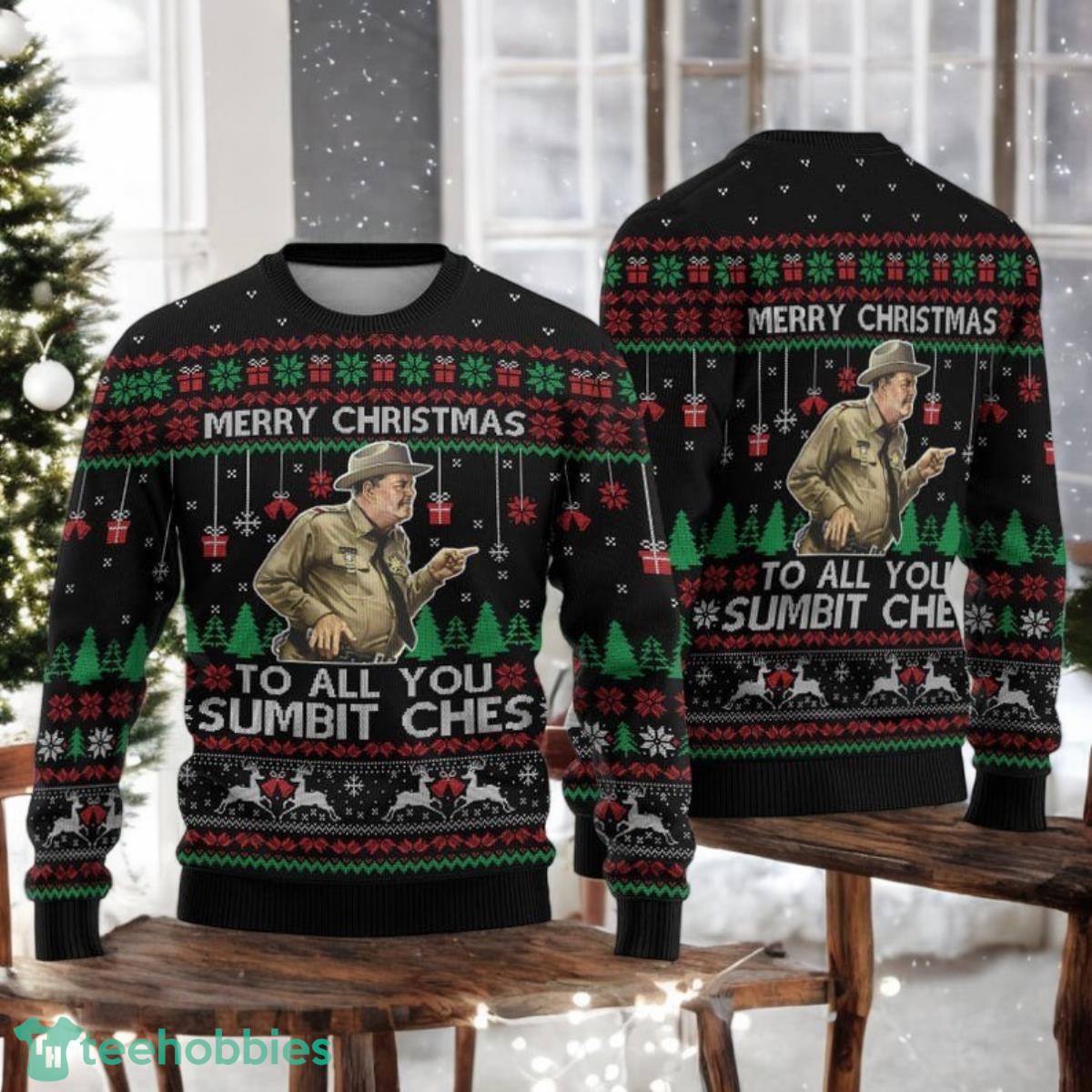 Smokey And The Bandit Ugly Christmas Sweater