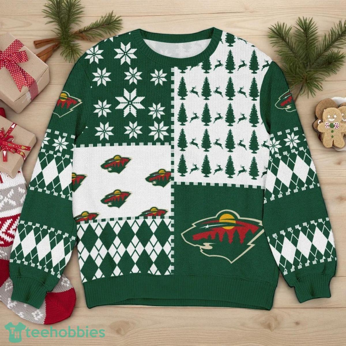 Special Release Minnesota Wild NHL Ugly Sweater All Over Prints Christmas Season HONHL180924SW20ss