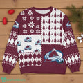 Sport Team Colorado Avalanche NHL Ugly Christmas Sweater All Over Prints Christmas 3D Sweater For Men Women