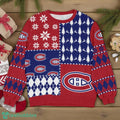Sport Team Montreal Canadiens NHL Ugly Christmas Sweater All Over Prints Christmas 3D Sweater For Men Women