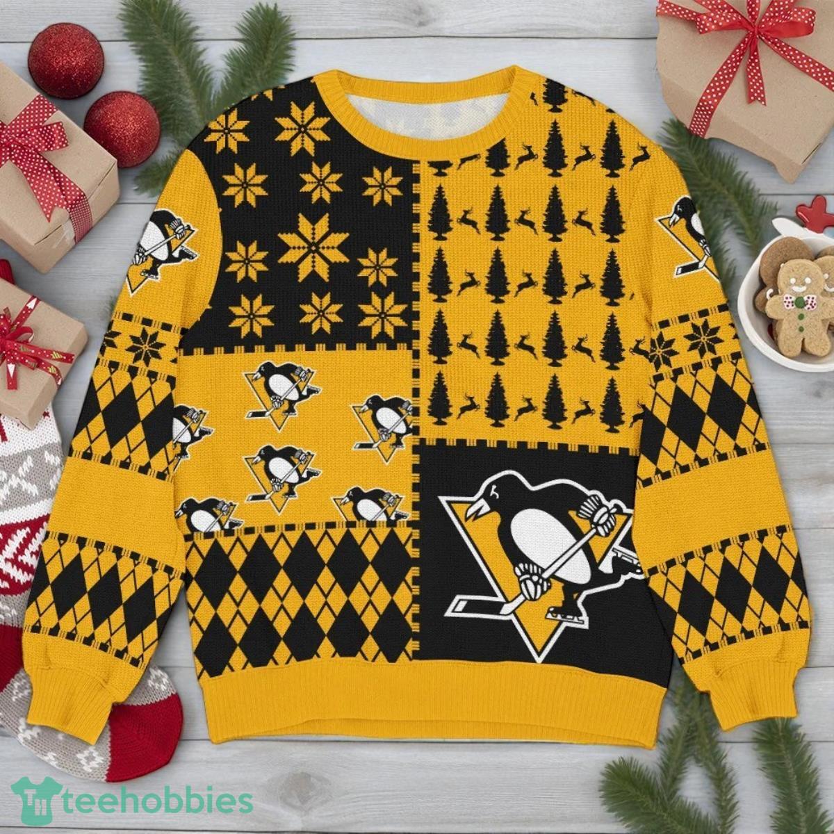 Sport Team Pittsburgh Penguins NHL Ugly Christmas Sweater All Over Prints Christmas 3D Sweater For Men Women