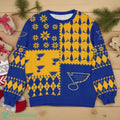 Sport Team St. Louis Blues NHL Ugly Christmas Sweater All Over Prints Christmas 3D Sweater For Men Women