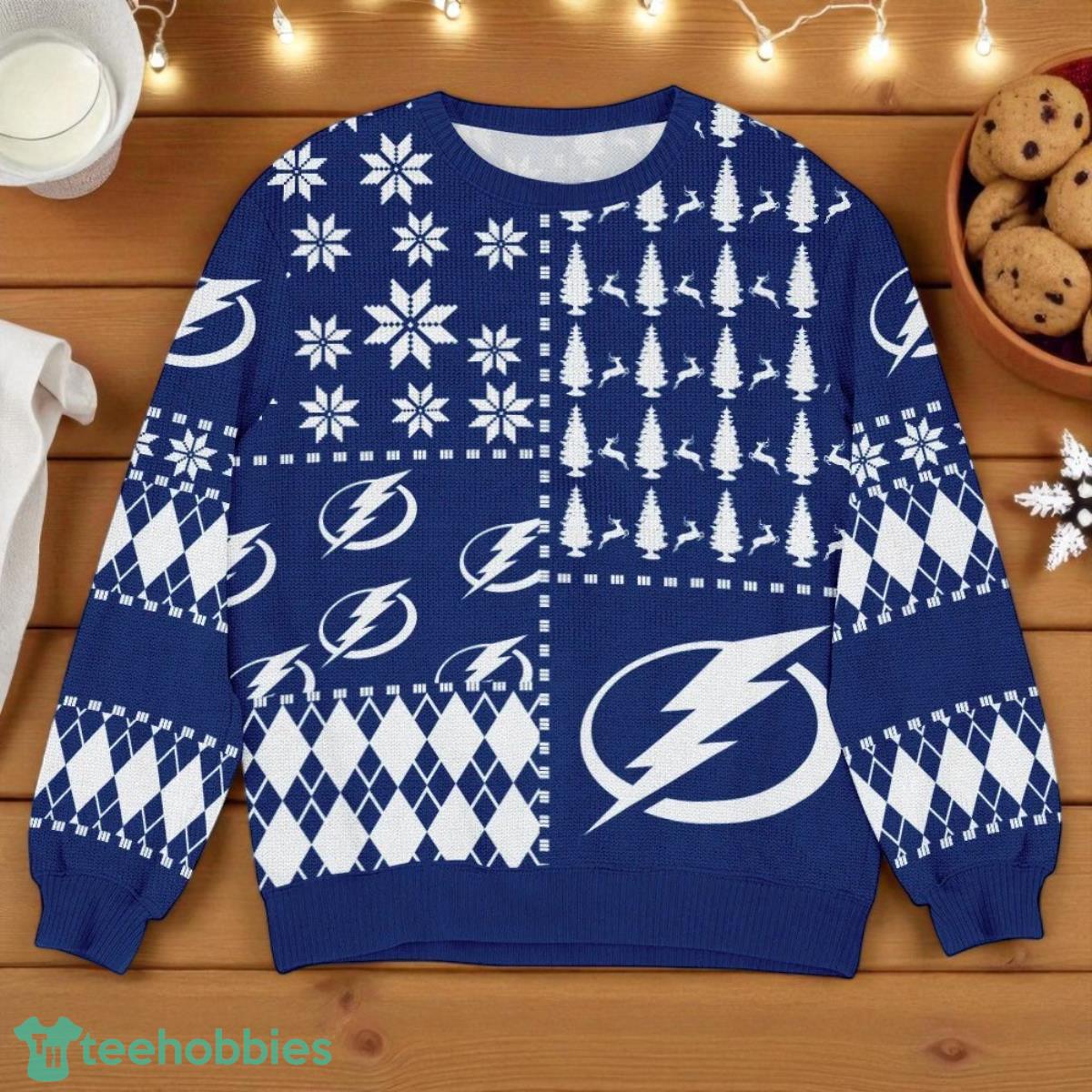 Sport Team Tampa Bay Lightning NHL Ugly Christmas Sweater All Over Prints Christmas 3D Sweater For Men Women
