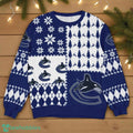 Sport Team Vancouver Canucks NHL Ugly Christmas Sweater All Over Prints Christmas 3D Sweater For Men Women