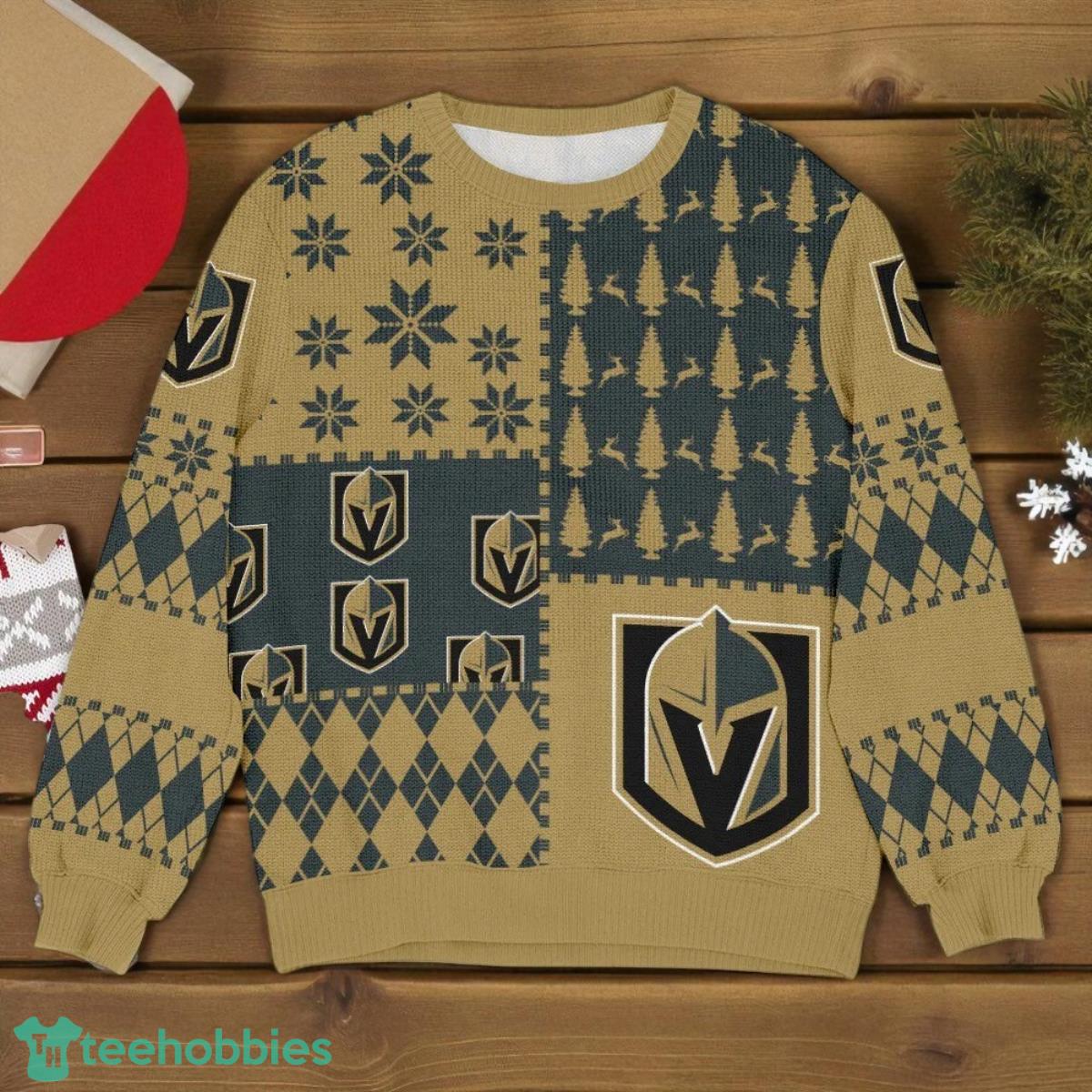Sport Team Vegas Golden Knights NHL Ugly Christmas Sweater All Over Prints Christmas 3D Sweater For Men Women