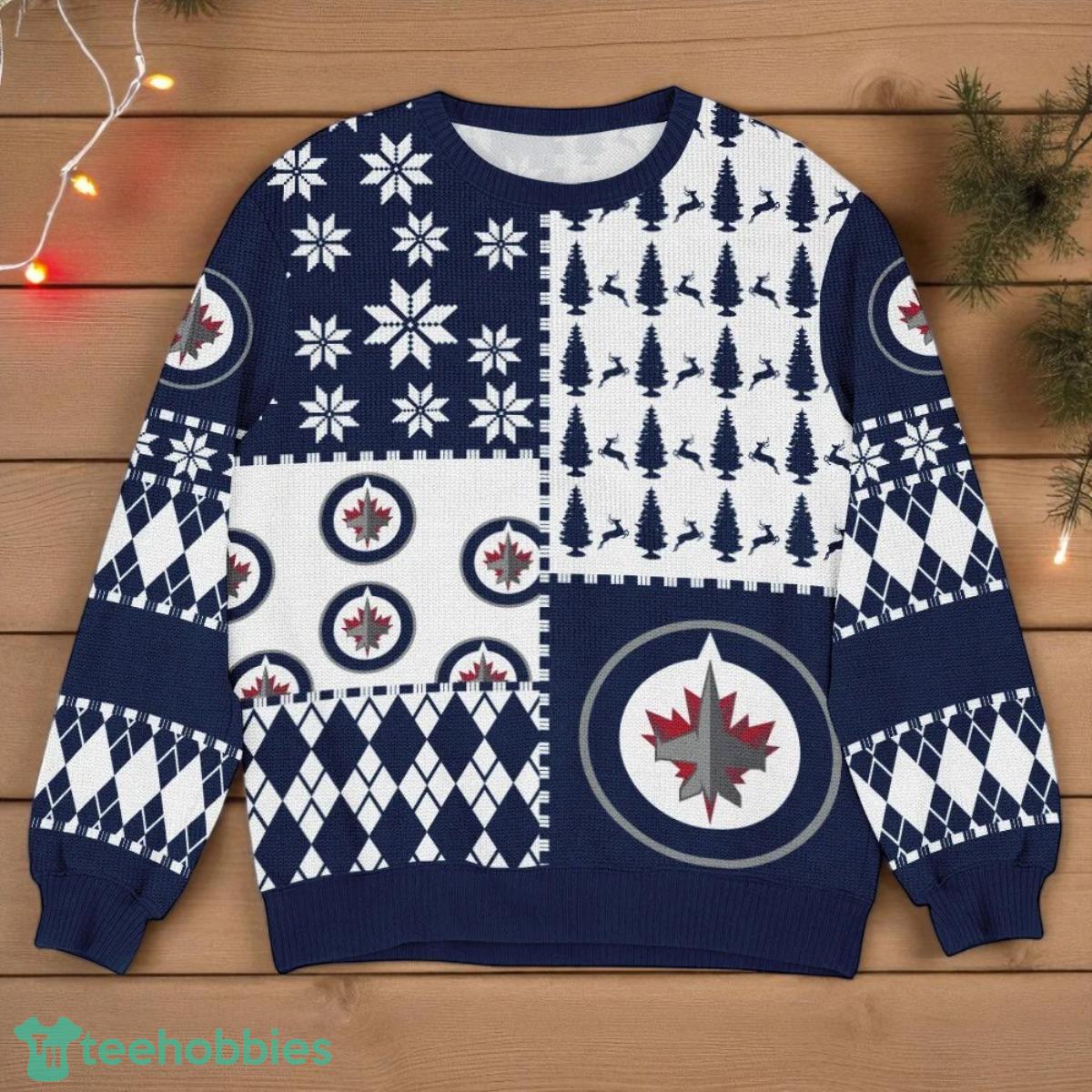 Sport Team Winnipeg Jets NHL Ugly Christmas Sweater All Over Prints Christmas 3D Sweater For Men Women