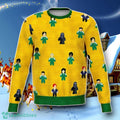 Squid Chibi Ugly Christmas 3D Sweater Special Gift Jumper