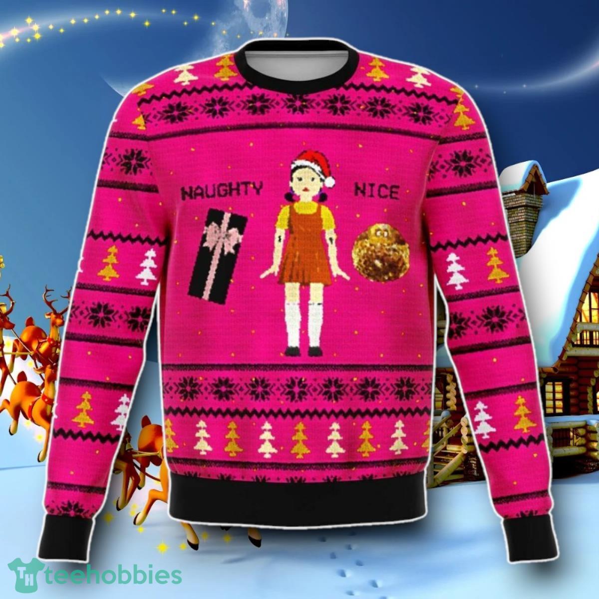 Squid Naughty Doll Ugly Christmas 3D Sweater Special Gift