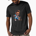 Adorable African American Kid Digital Art by Lulunza