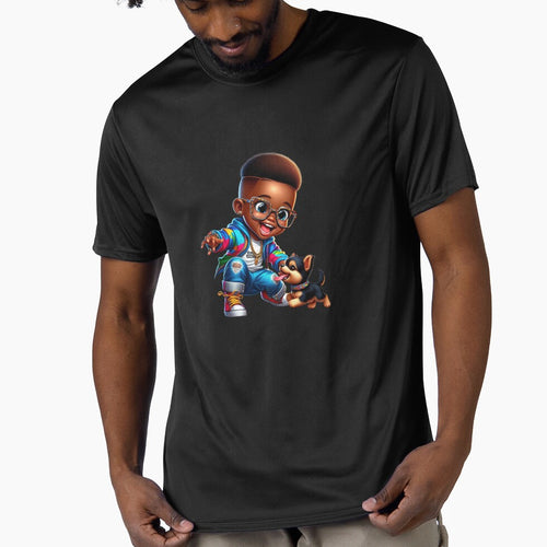 Adorable African American Kid Digital Art by Lulunza