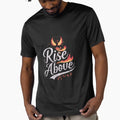 Rise Above" T-Shirt – Inspiring Phoenix Design | Motivational Apparel for 2024 by T010