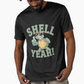 Shell Yeah!" – Fun and Energetic T-Shirt with Turtle Illustration | Perfect for Beach Lovers by T010