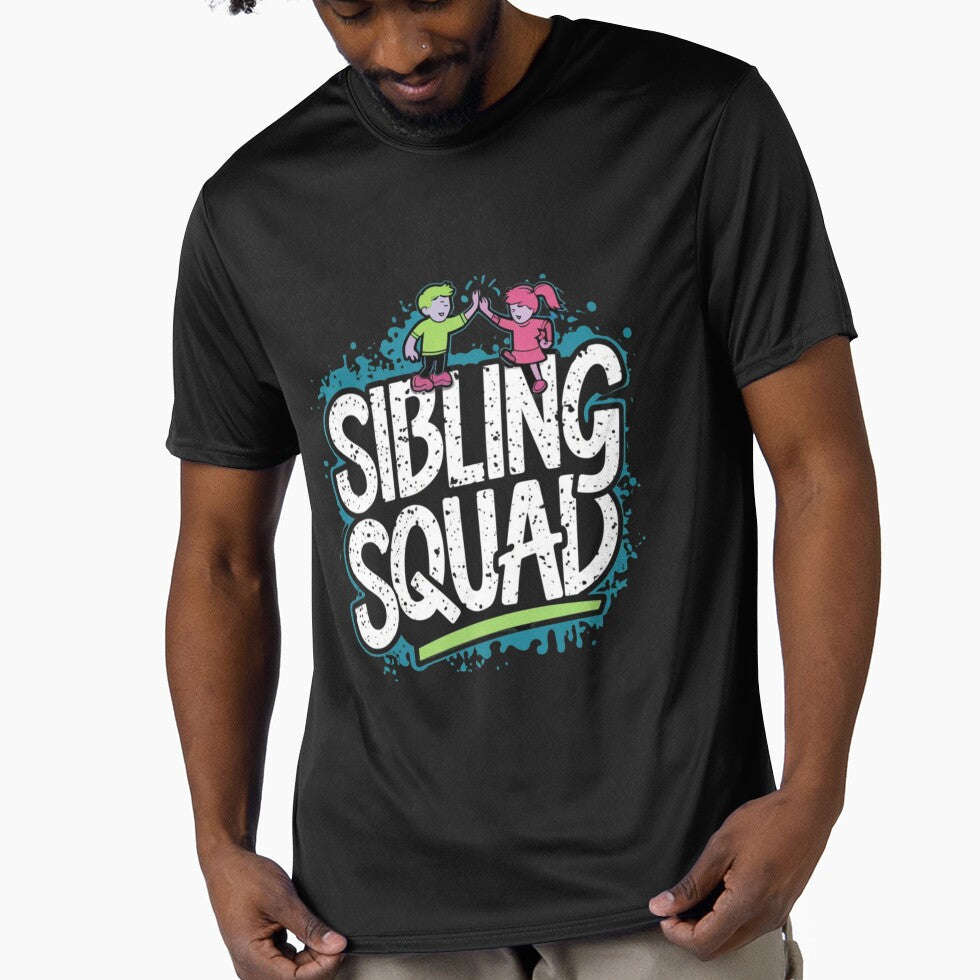 Sibling Squad T-Shirt – Fun & Playful Family Apparel | New Trendy Design by T010