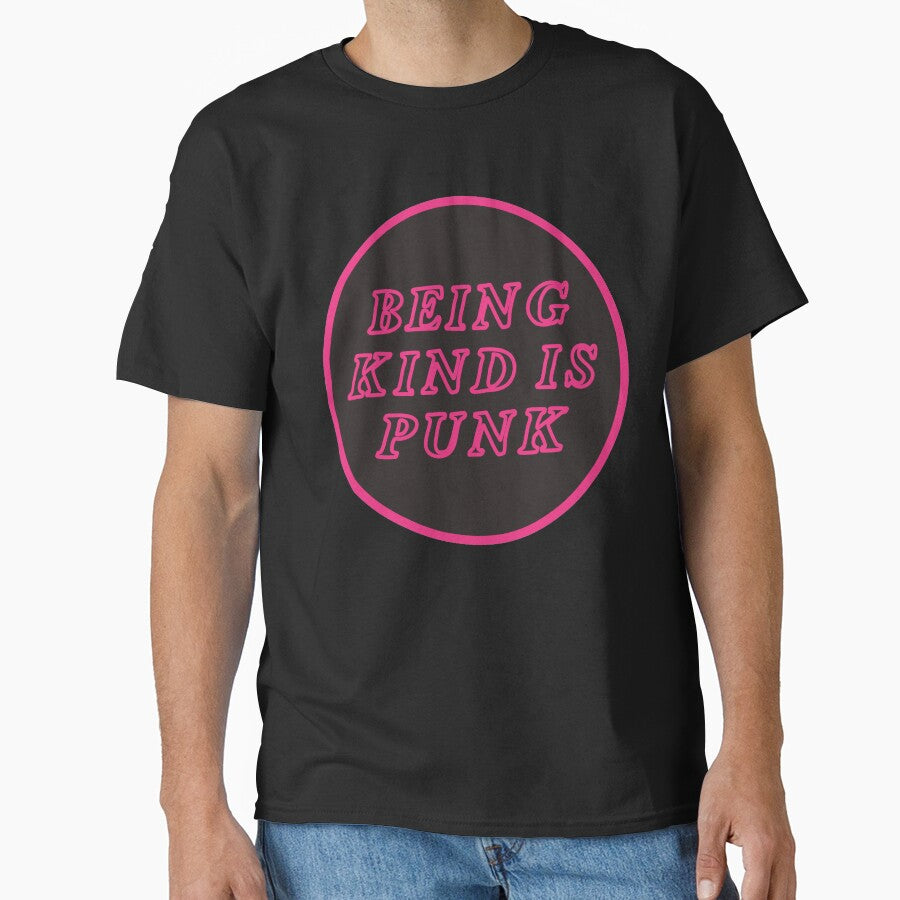 being kind is punk | pink by craftordiy.art