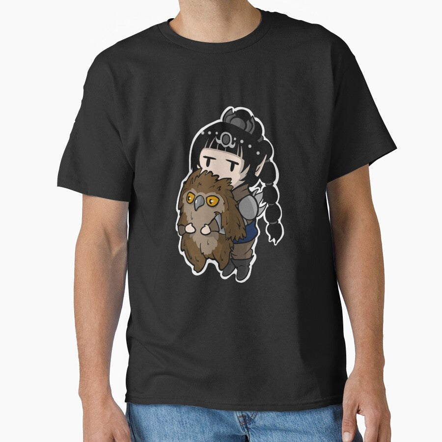 Cute Shadowheart with Owl Bear | Baldurs Gate 3 | BG3 | DND by SquirkyShop