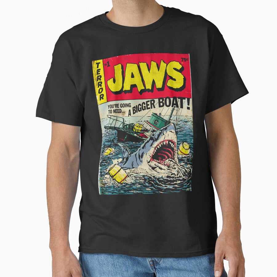 Jaws #1 Edition Comic Book Cover by FifthSun
