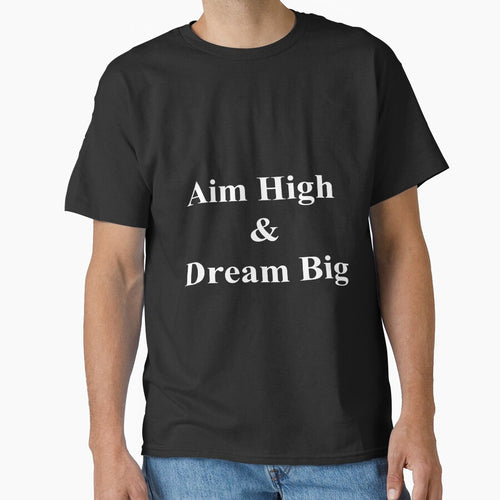 Aim High & Dream Big in White by KirstenJRenfroe