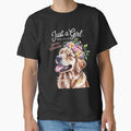 Just a Girl Who Loves Golden Retrievers Girls Who Love Dogs by NailMolisa