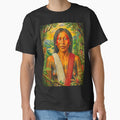 Tribal Portrait of a Kayapó Woman – Vibrant Color Amazonian Indigenous Art by KAYAPO