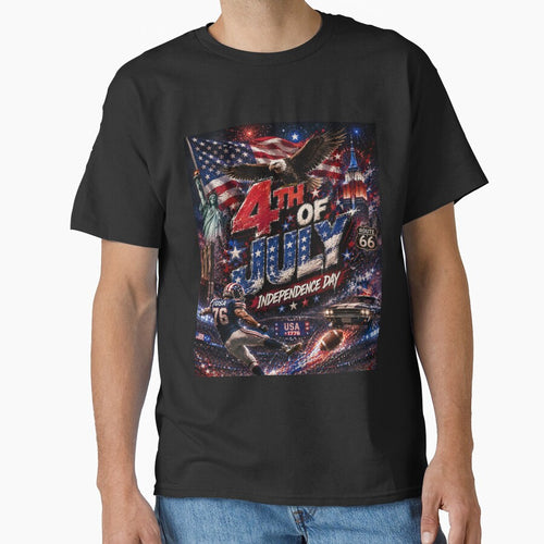 4th of July  USA independence Day| World Cup 2026 USA Soccer Merch | Football Fan Gear | USA Sports Apparel Tee|  Soccer worldcup ChampionshipSoccer World ver 5 by CosmicNook1