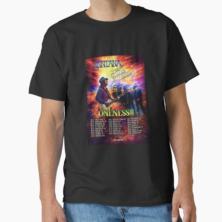 Santana And The Doobie Brothers The Oneness Tour 2026 by HillinValley