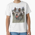 BLUE HEELER, CATTLE DOG, COUNTRY STYLE, T SHIRTS HATS N CAPS, AND HOME DECOR by Barbara Jean Photo Art And Design