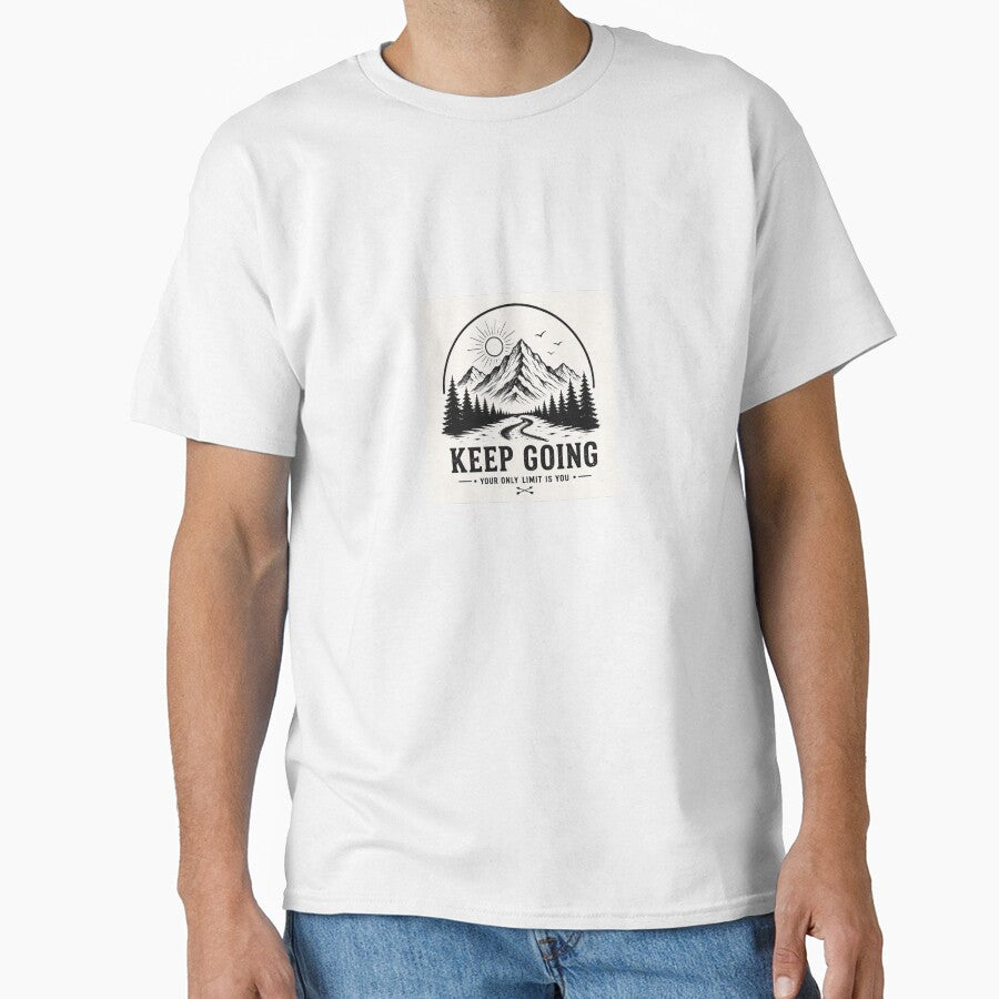 Keep Going Mountain Motivation by ssluxury