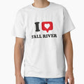 I Love Fall River, I Heart Fall River, Hometown Fall River, Massachusetts by Danylo Mikhnievych