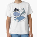 Cute Whales pattern by Yarafantasyart