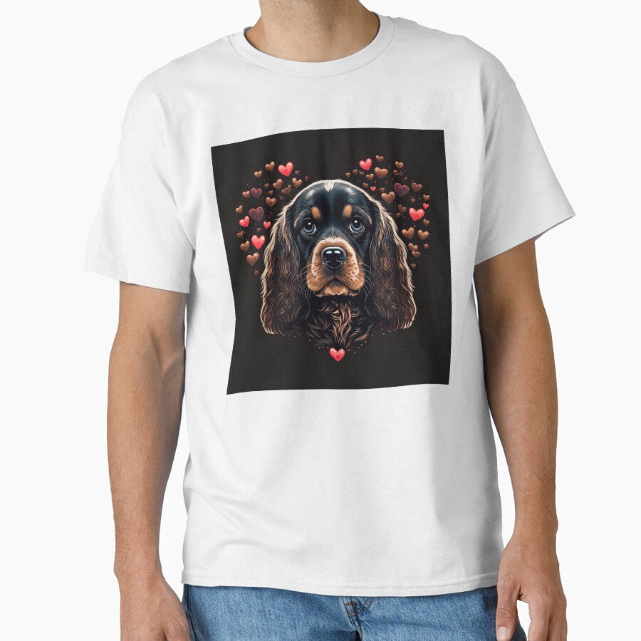 Cute Cocker Spaniel Dog Valentine by Juliascutecornr