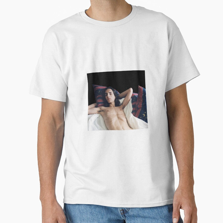Long-Haired Male Youth Shirtless by sLIB