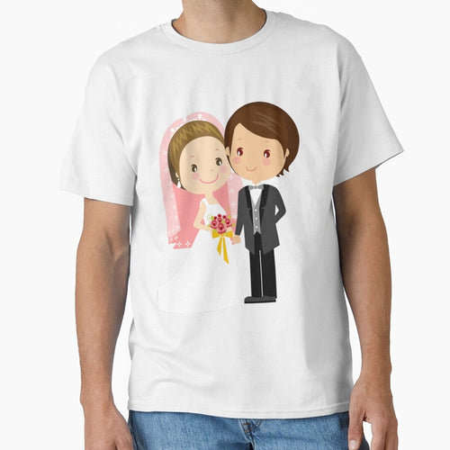Adorable Just Married Couple in Love by trendarmy