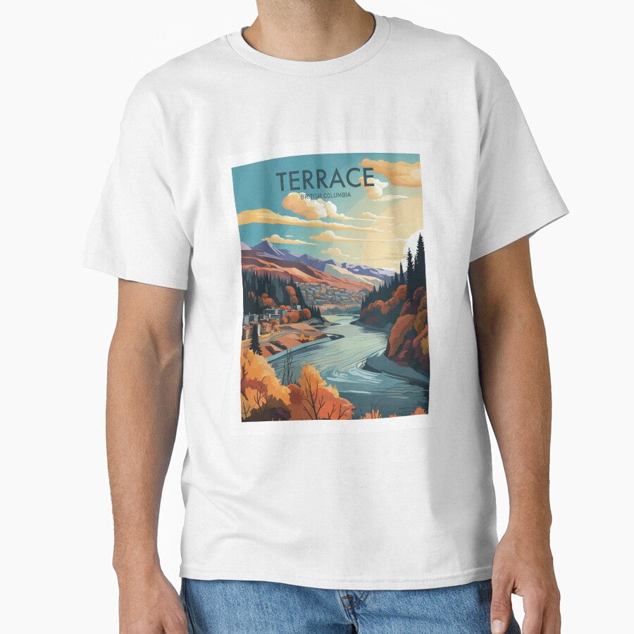 Terrace, British Columbia Wall Art by MarkedArtPrints