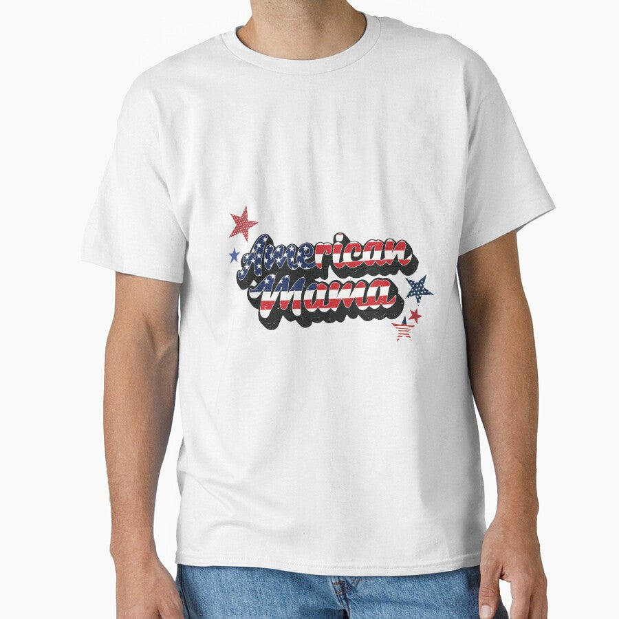 American Mama 4th Of July Independence Day by Taseen Alam